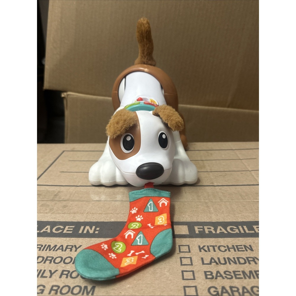 Fisher Price Smart Stages 123 Crawl with Me Puppy Musical learn Toddler Baby Toy